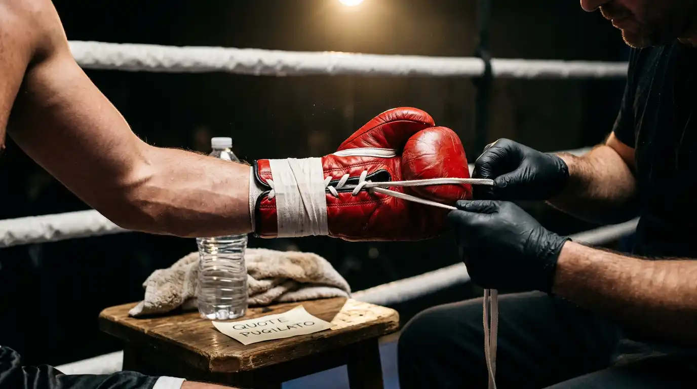 Confronto fra quote decimali, americane e frazionarie sul mercato testa a testa di un title fight pugilistico